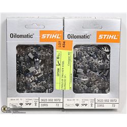 BUNDLE OF TWO NEW STIHL OILOMATIC 20"-