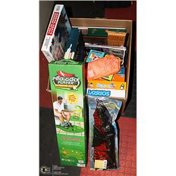 LARGE LOT OF PUZZLES AND GAMES