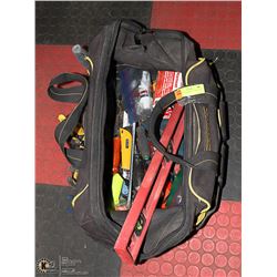DEWALT TOOL BAG FULL OF TOOLS