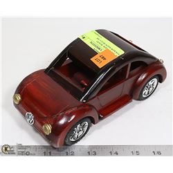 8" HANDMADE WOOD VOLKSWAGON BUG CAR