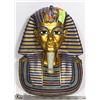 Image 1 : 12" EGYPTIAN PHARAOH STATUE HAND PAINTED