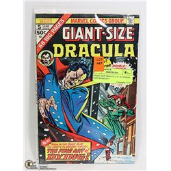 GIANT SIZE DRACULA #5 1ST BYRNE ART WORK KEY