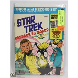 1975 STAR TREK COMIC AND RECORD