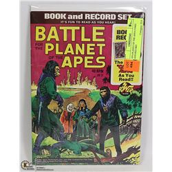 1974 PLANET OF THE APES COMIC AND RECORD