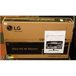 LG 27" 1 27UD58 ULTRA HD 4K GAMING MONITOR OPEN