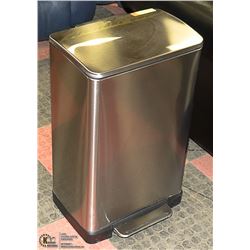 EKO STAINLESS STELL PEDAL GARBAGE BIN
