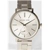 Image 3 : NEW MICHAEL KORS SILVER DIAL ST. STEEL MSRP $345