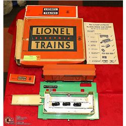 LIONEL 3656 OPERATING CATTLE CAR AND STOCKYARD