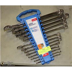 14PC MASTER CRAFT COMBINATION WRENCH SET SAE