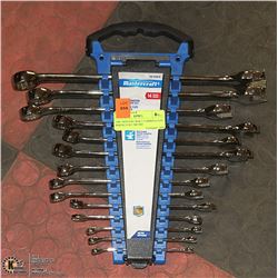 14PC MASTER CRAFT COMBINATION WRENCH SET METRIC