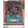 Image 1 : DECORATIVE MAP DESIGN RUG / WALL ART