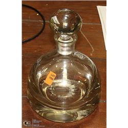 GLASS OCEAN CANISTER.