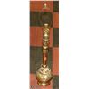 Image 1 : ETETCHED BRASS LAMP.