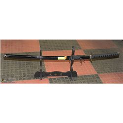 SAMURAI STYLE LONG  SWORD WITH STAND
