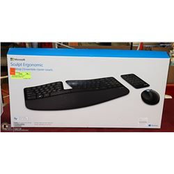 USED MICROSOFT SCULPT EGRONOMIC DESK TOP