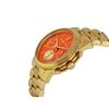 Image 4 : NEW MICHAEL KORS GOLD TONE ORANGE DIAL MSRP $345