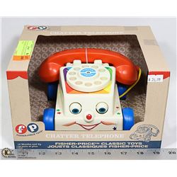 FISHER PRICE CHATTER TELEPHONE IN BOX