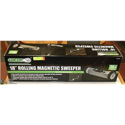 NEW 18" ROLLING MAGNETIC SWEEPER