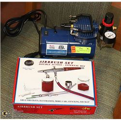 PAASEH AIR COMPRESSOR AND AIR BRUSH COMBO