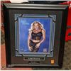 Image 1 : TRISH STRATUS FRAMED WRESTLING PICTURE.