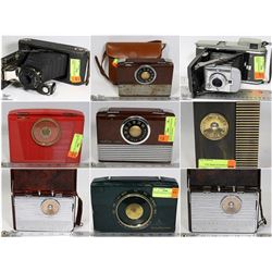 FEATURED VINTAGE CAMERAS AND RADIOS