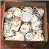 Image 1 : BOX OF ESTATE CHINA CUPS