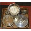 Image 1 : FLAT OF ESTATE SILVERPLATED SERVERS & MORE
