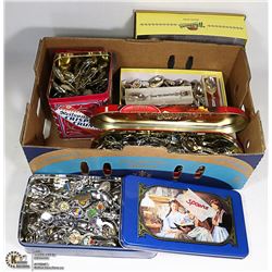 FLAT OF COLLECTOR SPOONS