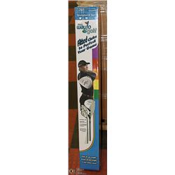NEW WAY TO GO GOLF CLUBS. SIZE 1. RIGHT  HANDED.