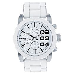 NEW DIESEL WHITE DIAL 3-CHRONO 40MM MSRP$375