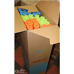 CASE OF FOAM NOODLES.