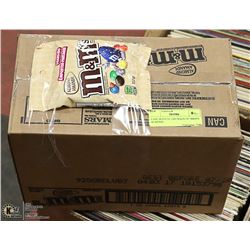CASE WITH 24 110G BAGS OF M&M'S ALMOND