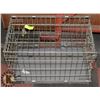 Image 1 : METAL DOG KENNEL 22"X13"X16" WITH REMOVEABLE TRAY