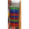 Image 1 : 10 DRAWER MULTI COLOUR ORGANIZER
