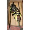Image 1 : LARGE BOX WITH 2 CHAINSAWS - BOTH NEED