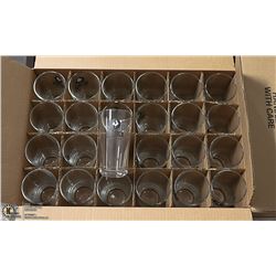 CASE OF 24 NEW BIG ROCK BEER GLASSES.