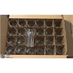 CASE OF 24 NEW BIG ROCK BEER GLASSES.