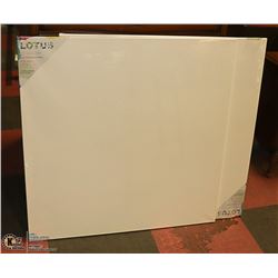 LOT OF 2 ARTISTIC PAINTING CANVASES 36" X 36"