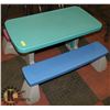Image 1 : KID'S PICNIC TABLE BY (FISHER-PRICE)