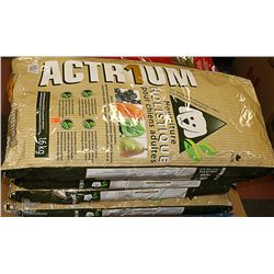 5 16KG BAGS OF ACTR1UM SALMON HOLISTIC DOG FOOD.