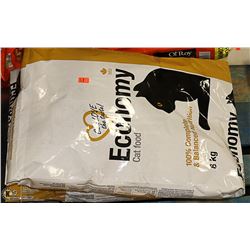 2 8KG BAGS OF ECONOMY CAT FOOD.