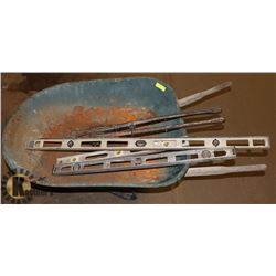 WHEELBARROW  WITH  TOOLS.