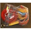 Image 1 : BAG OF EXTENSION CORDS
