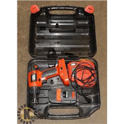 BLACK & DECKER CORDLESS DRILL