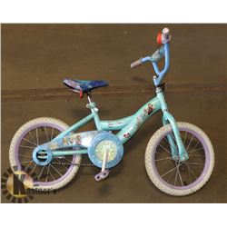 DISNEY FROZEN KIDS BIKE,