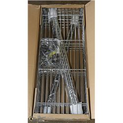 NEW IN THE BOX MINI STAINLESS STEEL RACK.