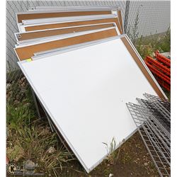 LOT OF WHITEBOARDS