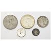 Image 2 : 5-FOREIGN SILVER COINS - INTERESTING LOT