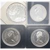 Image 2 : 4-SILVER CANADA DOLLARS '74, '76, '80, '82
