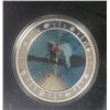 Image 1 : 100 YEARS FLIGHT MOON LANDING HOLOGRAM COIN